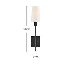 Load image into Gallery viewer, Fenwick Wall Light - line drawing.