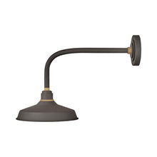 Load image into Gallery viewer, Foundry Outdoor Straight Arm Barn Wall Light.
