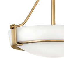 Load image into Gallery viewer, Hathaway Semi Flush Mount Ceiling Light in Detail.