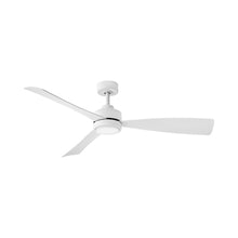 Load image into Gallery viewer, Iver LED Smart Ceiling Fan in Matte White.