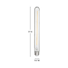 Load image into Gallery viewer, Lumiglo 120V Medium Base LED Bulb - line drawing.