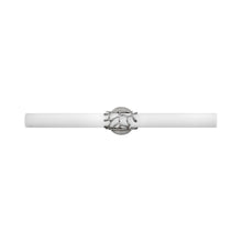 Load image into Gallery viewer, Lyra LED Bath Vanity Light in Brushed Nickel (Large).