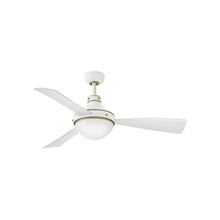 Load image into Gallery viewer, Oliver LED Ceiling Fan in Matte White (50-Inch).