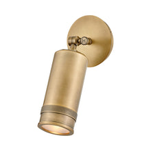 Load image into Gallery viewer, Pratt Outdoor Wall Light in Heritage Brass (Small).