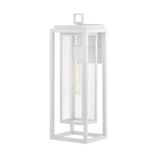 Load image into Gallery viewer, Republic Outdoor Wall Light in Textured White (Large).