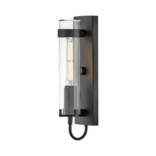 Load image into Gallery viewer, Ryden Outdoor Wall Light in Black (Bulb Not Included).