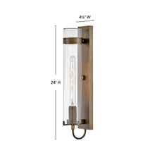 Load image into Gallery viewer, Ryden Outdoor Wall Light - line drawing.