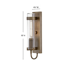 Load image into Gallery viewer, Ryden Outdoor Wall Light - line drawing.