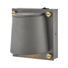 Load image into Gallery viewer, Scout Wall Light in Dark Matte Grey.