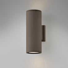 Load image into Gallery viewer, Silo Outdoor Up/Down Wall Light in Detail.