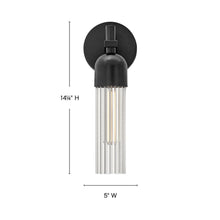 Load image into Gallery viewer, Soren Wall Light - line drawing.