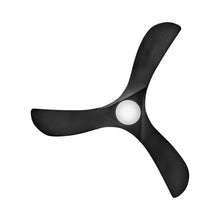 Load image into Gallery viewer, Swell LED Flush Mount Ceiling Fan in Detail.