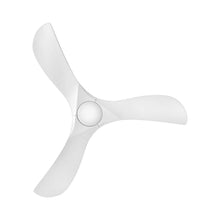Load image into Gallery viewer, Swell LED Flush Mount Ceiling Fan in Detail.