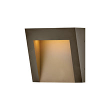 Load image into Gallery viewer, Taper Outdoor LED Wall Light in Textured Oil Rubbed Bronze (Extra Small).