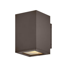 Load image into Gallery viewer, Tetra Outdoor Wall Light in Architectural Bronze (1-Light).