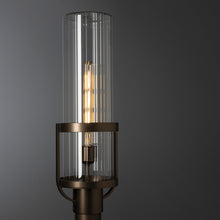 Load image into Gallery viewer, Alcove Outdoor Post Light in Detail.