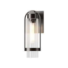 Load image into Gallery viewer, Alcove Outdoor Wall Light in Oil Rubbed Bronze/Clear Glass (Small).