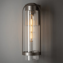 Load image into Gallery viewer, Alcove Outdoor Wall Light in Detail.