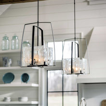 Load image into Gallery viewer, Arc Pendant Light in kitchen.