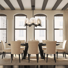 Load image into Gallery viewer, Callisto Pendant Light in dining room.