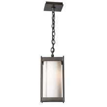 Load image into Gallery viewer, Cela Outdoor Lantern in Natural Iron (Clear Glass/Large).