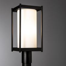 Load image into Gallery viewer, Cela Outdoor Post Light in Detail.