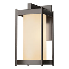 Load image into Gallery viewer, Cela Outdoor Wall Light in Coastal Bronze (Opal Glass/Medium).