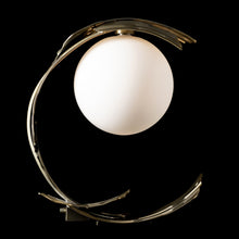 Load image into Gallery viewer, Crest Table Lamp in Detail.