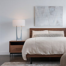 Load image into Gallery viewer, Cypress Table Lamp in bedroom.