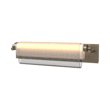 Load image into Gallery viewer, Draped LED Bath Bar Light in Soft Gold.