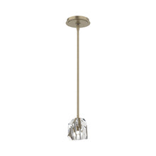 Load image into Gallery viewer, Gatsby Mini Pendant Light in Soft Gold.