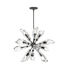 Load image into Gallery viewer, Luma Starburst Pendant Light in Natural Iron.