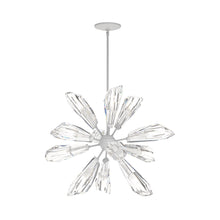 Load image into Gallery viewer, Luma Starburst Pendant Light in White.