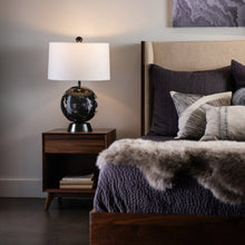 Load image into Gallery viewer, Pangea Table Lamp in bedroom.