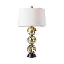 Load image into Gallery viewer, Pangea Tall Table Lamp in Black.