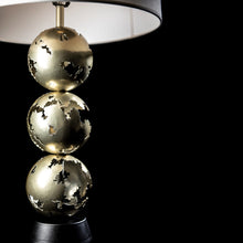 Load image into Gallery viewer, Pangea Tall Table Lamp in Detail.