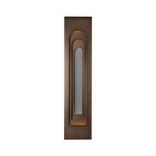 Load image into Gallery viewer, Procession Arch Outdoor Wall Light in Coastal Bronze/Coastal Burnished Steel (Large).