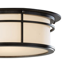 Load image into Gallery viewer, Province Outdoor Flush Mount Ceiling Light in Detail.