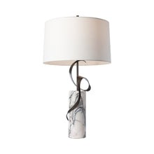 Load image into Gallery viewer, Rivulet Table Lamp in Dark Smoke.