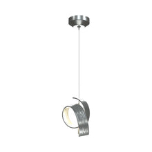 Load image into Gallery viewer, Riza Mini Pendant Light in Vintage Platinum.
