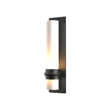 Load image into Gallery viewer, Rook Outdoor Wall Light in Coastal Black (Medium).