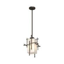 Load image into Gallery viewer, Tura Outdoor Pendant Light in Coastal Dark Smoke.
