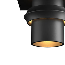 Load image into Gallery viewer, Twilight Outdoor Semi-Flush Mount Ceiling Light in Detail.