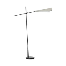 Load image into Gallery viewer, Vertex 02 Floor Lamp in Sterling.