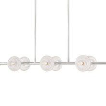Load image into Gallery viewer, Barclay Linear Pendant Light in Detail.
