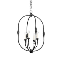 Load image into Gallery viewer, Baltic Pendant Light in Aged Iron (4-Light).