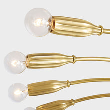 Load image into Gallery viewer, Barney Semi Flush Mount Ceiling Light in Detail.