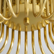 Load image into Gallery viewer, Barney Semi Flush Mount Ceiling Light in Detail.