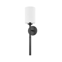 Load image into Gallery viewer, Brewster Wall Light in Old Bronze.