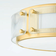 Load image into Gallery viewer, Clifford LED Flush Mount Ceiling Light in Detail.